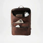 Brown Leather  backpack