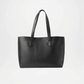 Black Leather Tote Bag Bianca women 
