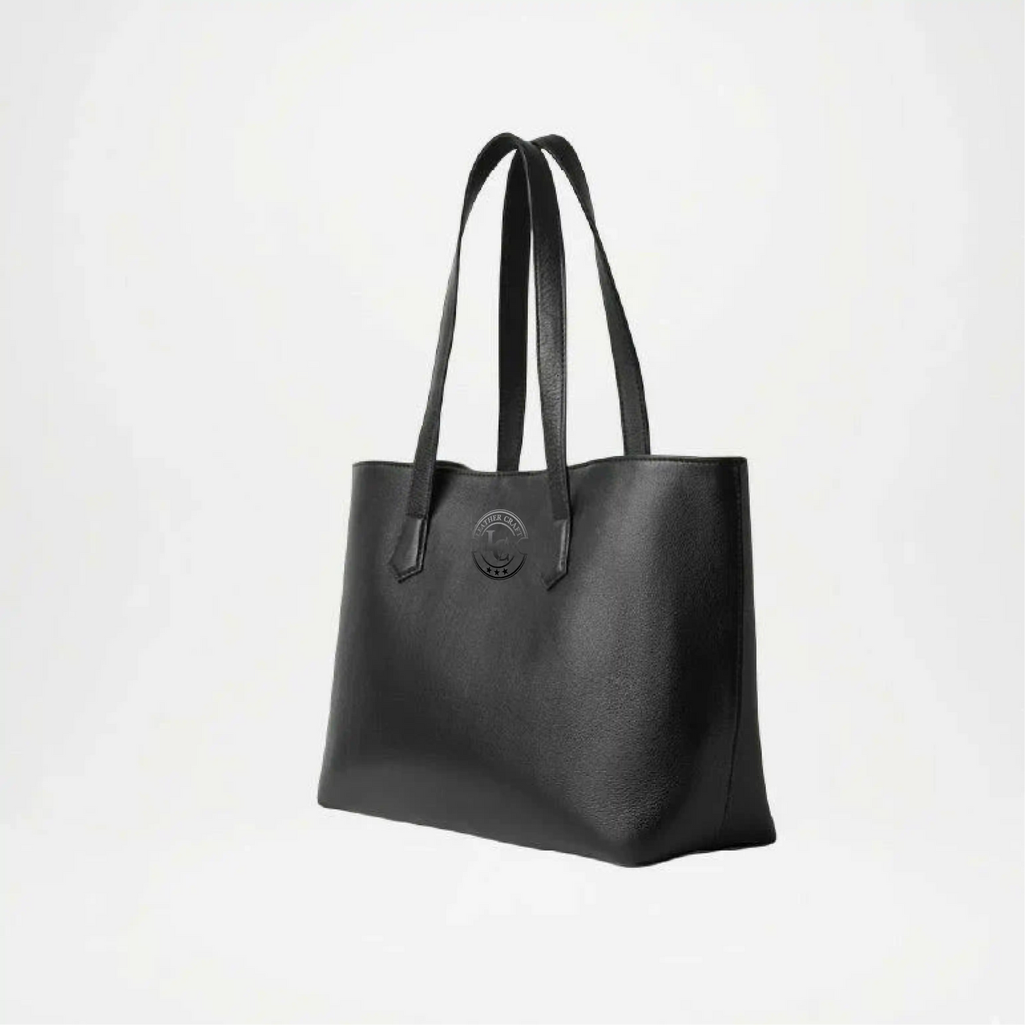 Black tote bag