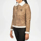 womens b3 aviator shearling jacket