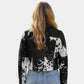 black cow print clothes women 
 