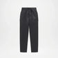 black leather joggers womens
 