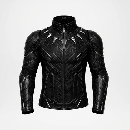 Black Panther Leather Jacket for Men