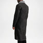 black long leather trench coat men