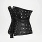 black underbust corset outfit
