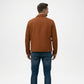 Brown Utility Trucker Jacket for Men