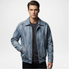 mens light blue denim jacket