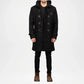 mens wool coat black