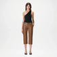 brown leather pants ladies
