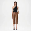 brown leather pants ladies
