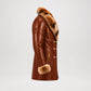 Brown Leather Coat