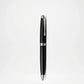 Black pen with silver accent