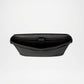 Black car organizer tray on a white background