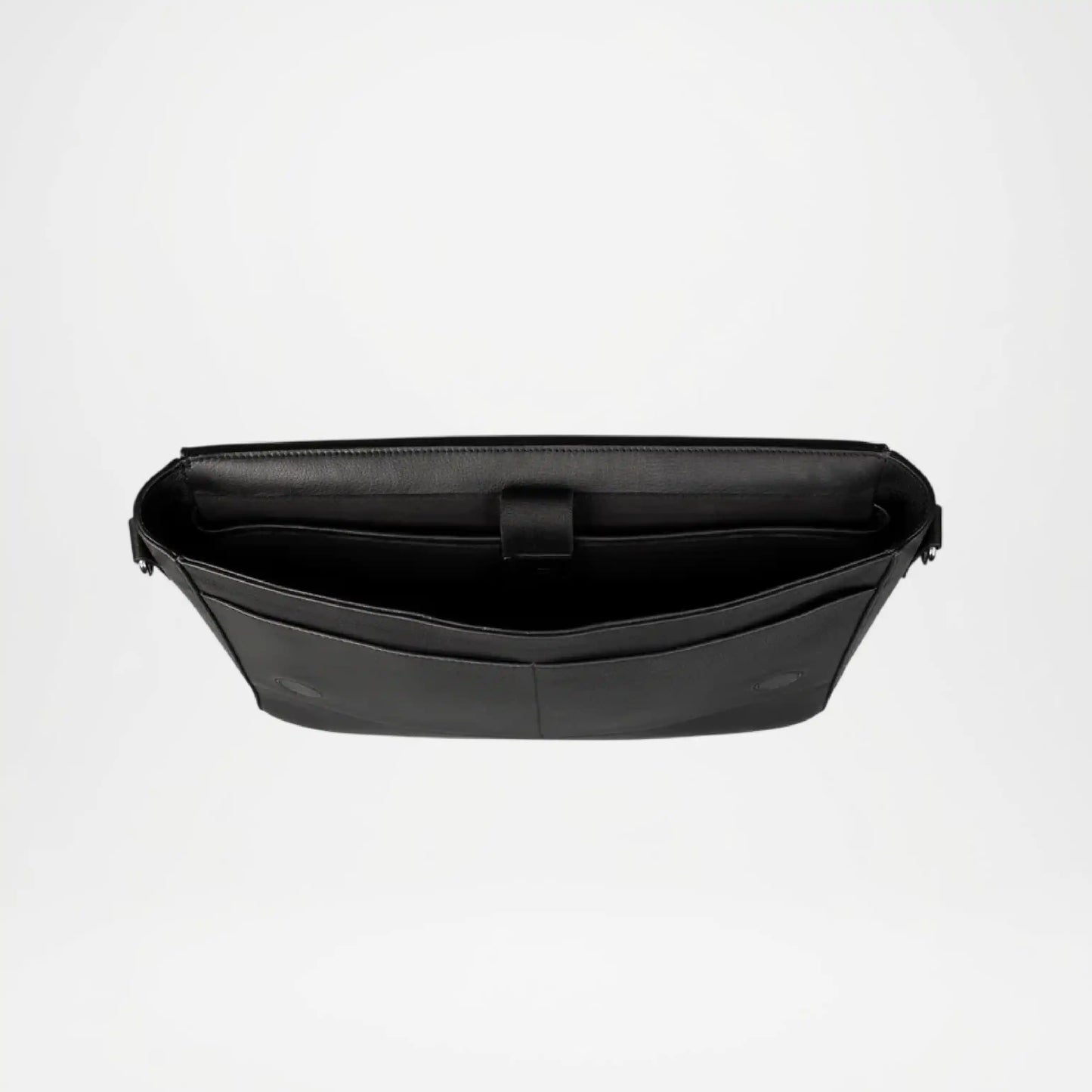 Black car organizer tray on a white background