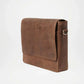Brown leather bag men Foldable