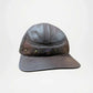 Chicago Leather Brown Cap for Men