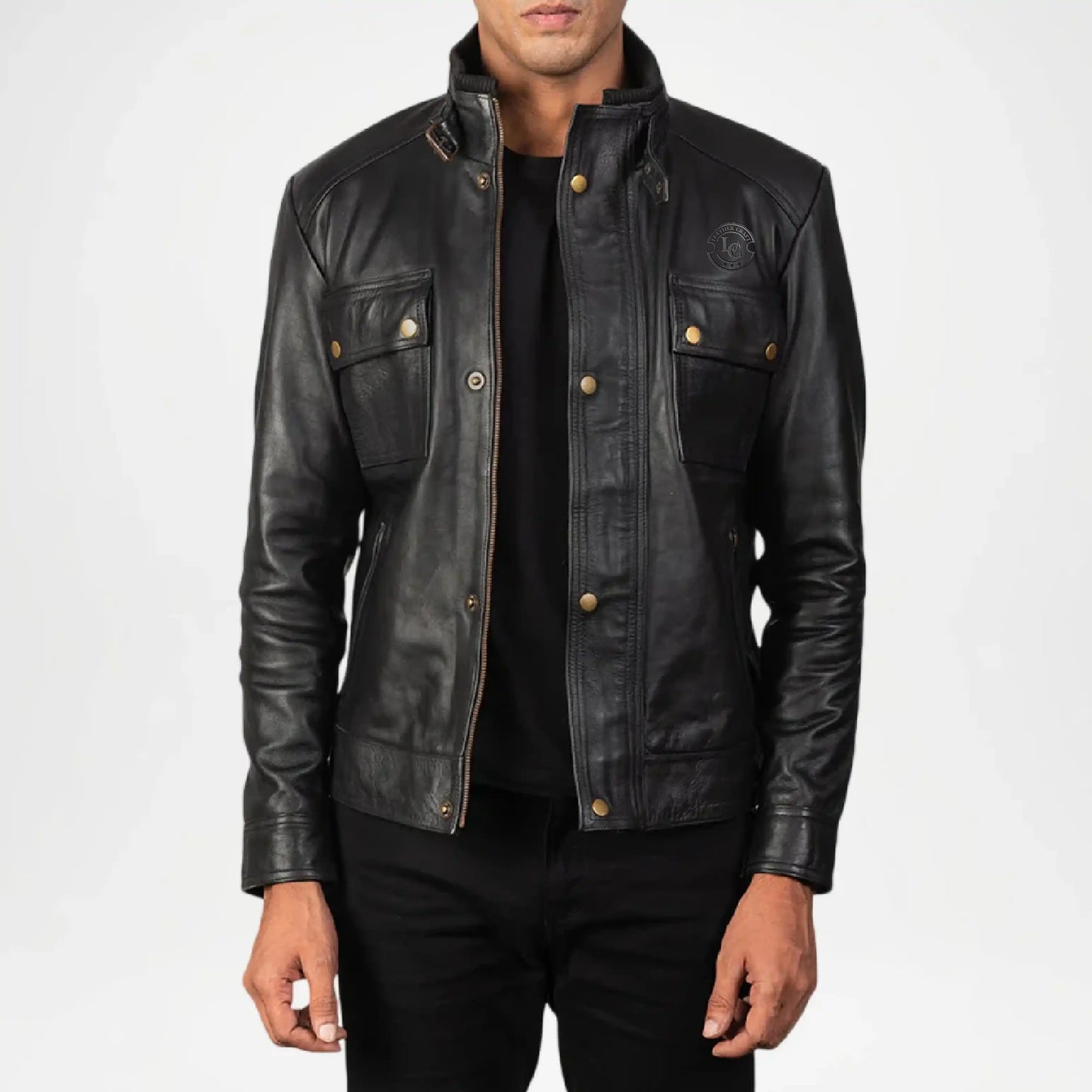 classic biker jacket leather