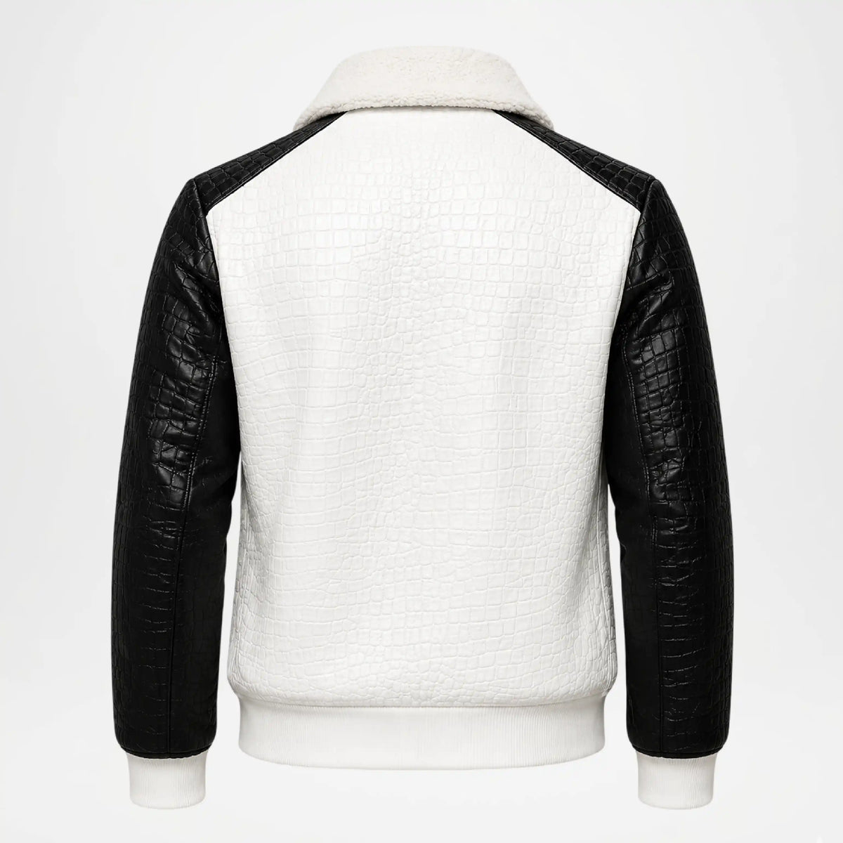 Crocodile Leather Jacket