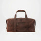 Dale Brown Distressed Leather Duffle Bag

