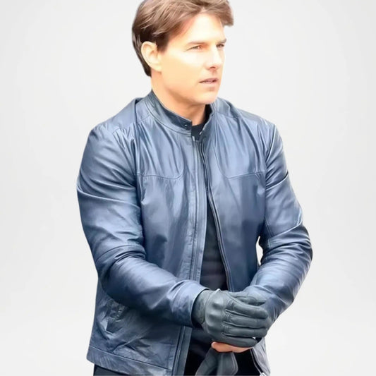 Tom Cruise Mission Impossible Fallout Leather Jacket