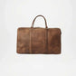 Brown Leather Duffle Bag for Men