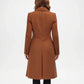 brown wool coat outfit ideas
