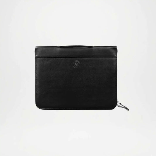 Black Leather Portfolio Case