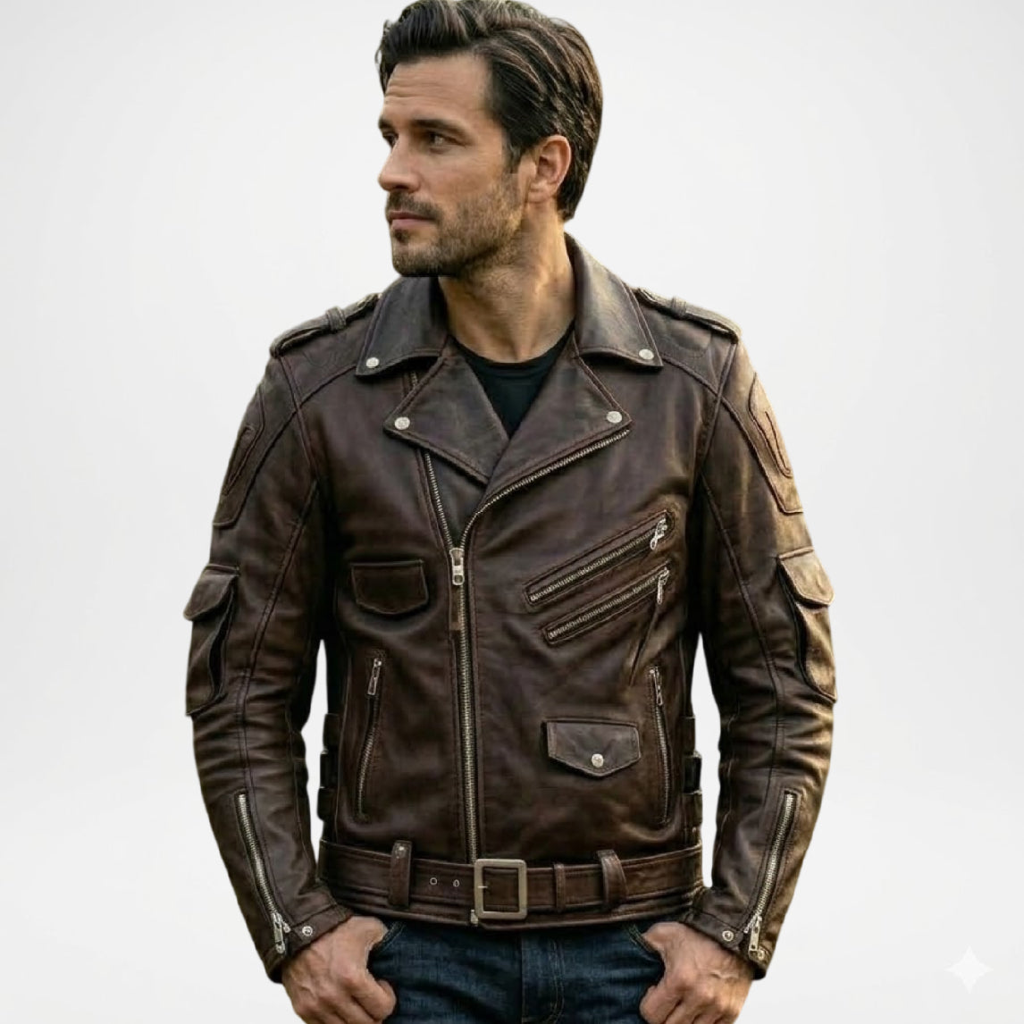 Mens Biker Leather Jackets
