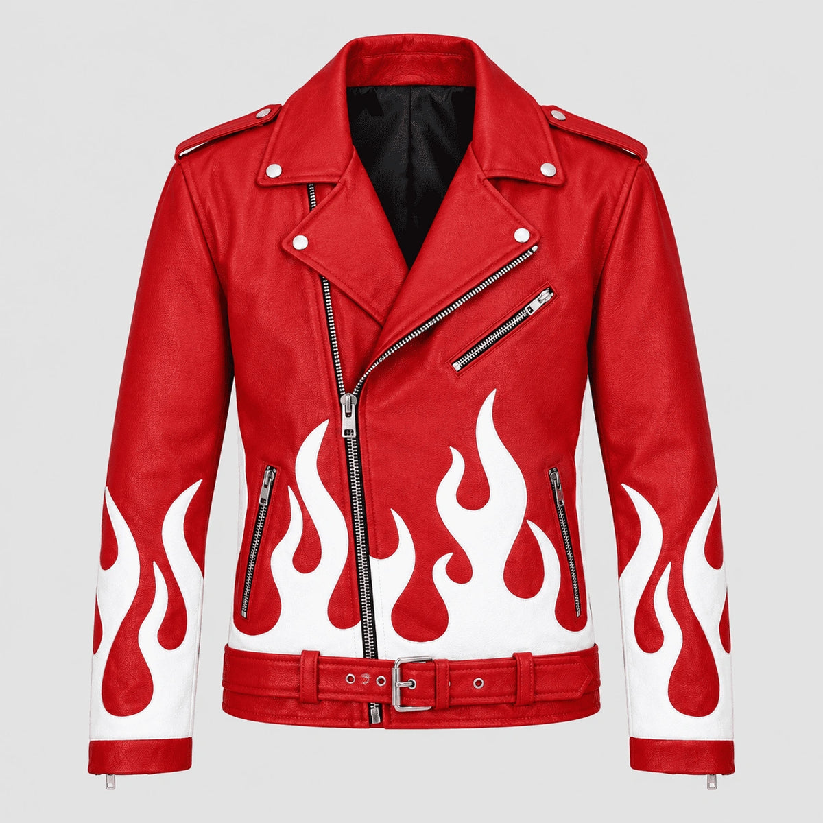 Flame Leather Jacket