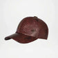 Crocodile Skin Leather Baseball Cap
