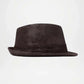 Jacaru Leather Fedora Hats women