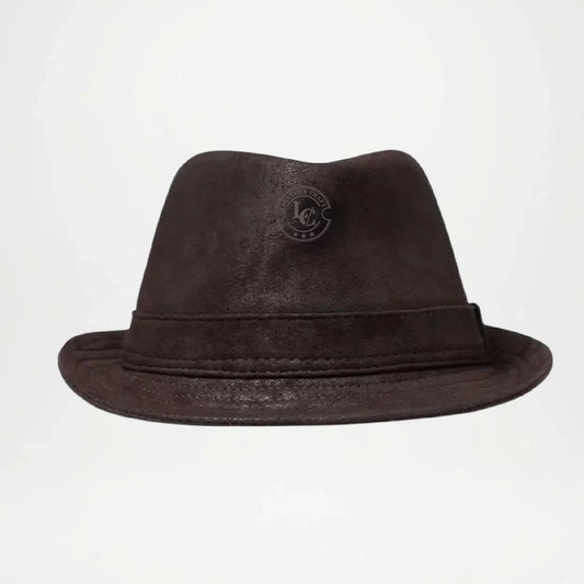 Jacaru Leather Fedora Hats – Classic & Stylish