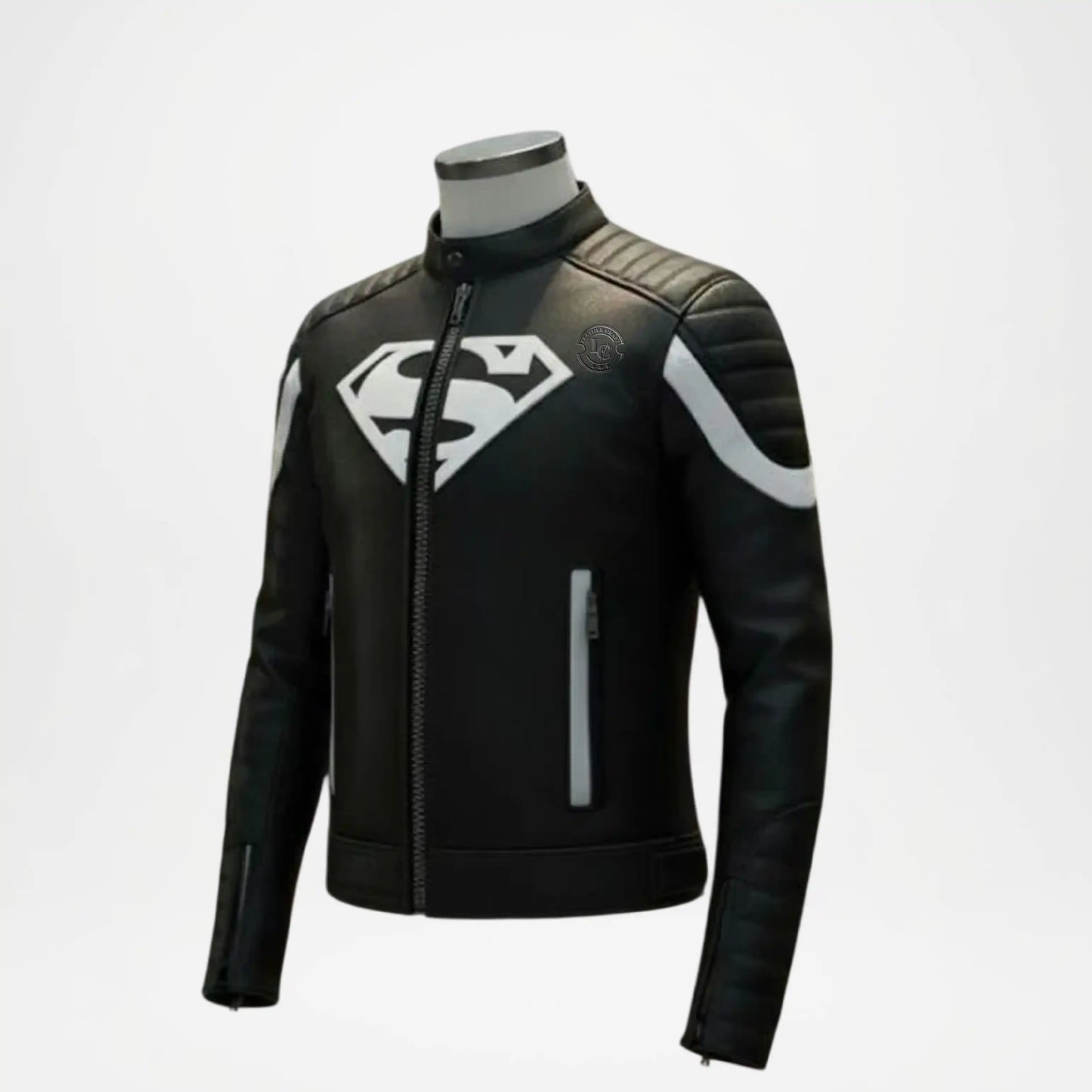Real Leather Superman Jacket for Men