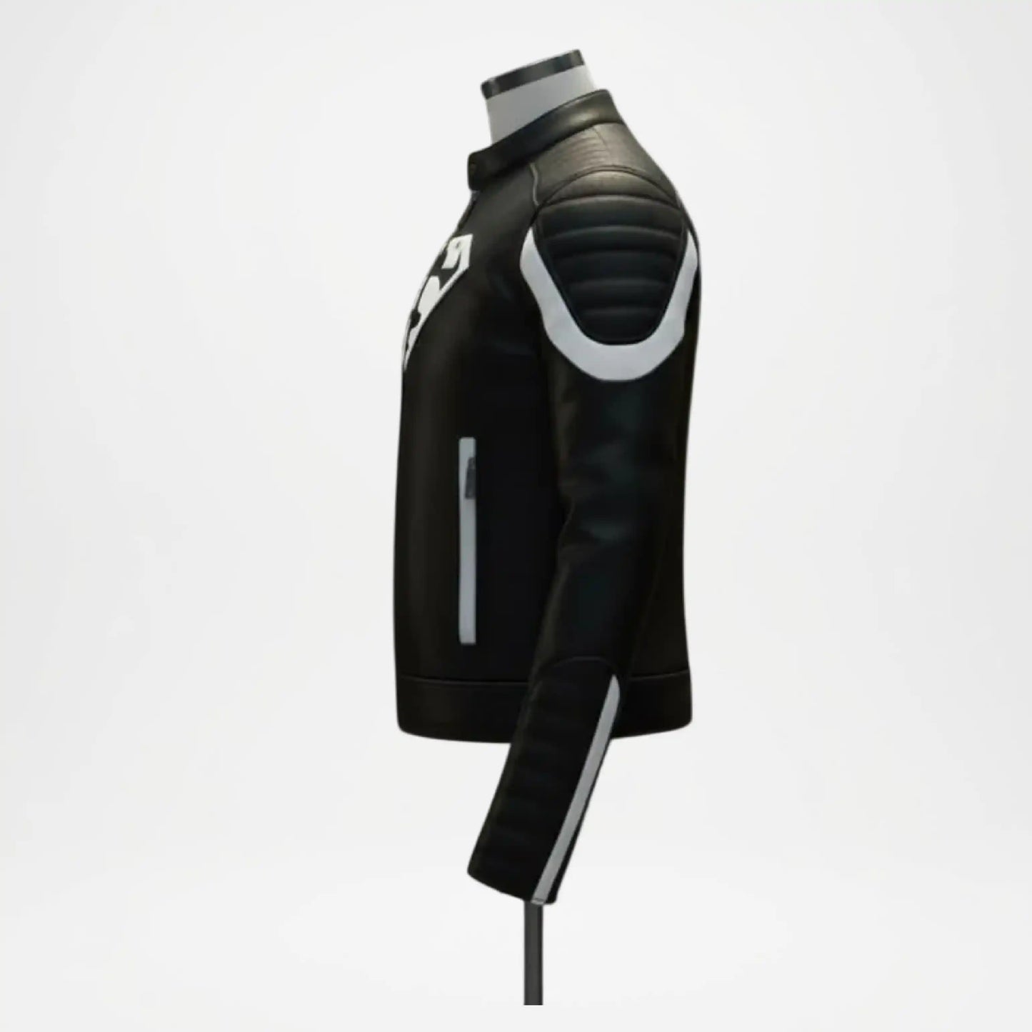 Real Leather Superman Jacket for Men