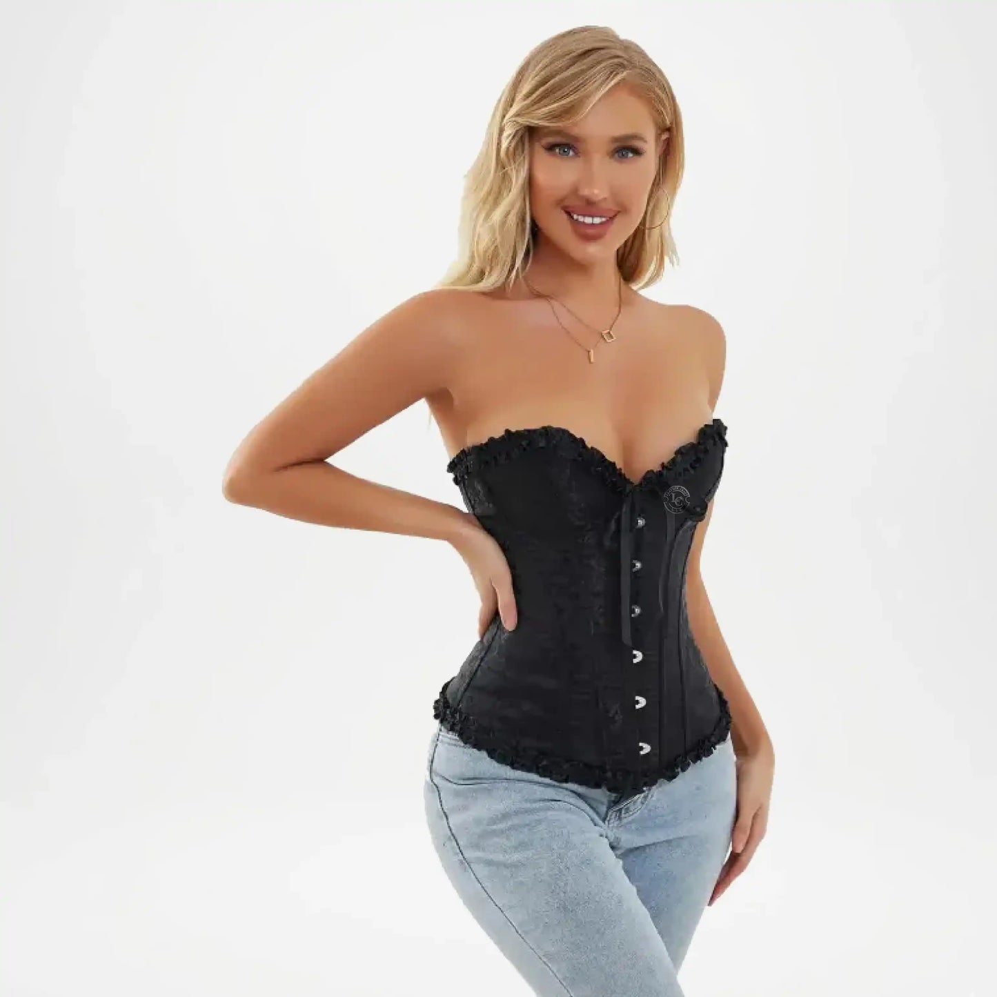black corset top for women
