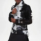 cowhide leather jacket men hair on style