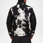 mens natural cowhide fur leather jacket