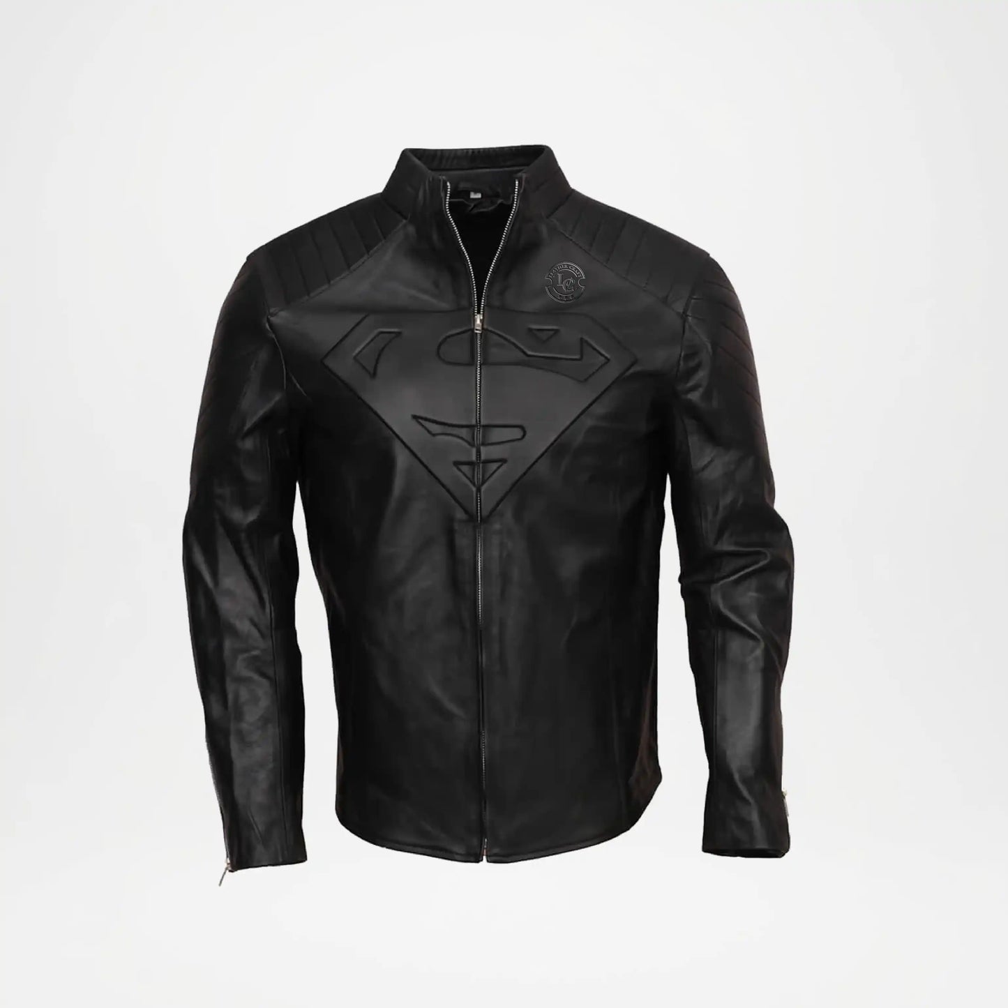 Superman Black Leather Jacket for Men