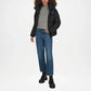 womens black winter puffer jacket levis