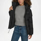 black quilted puffer coat women levi