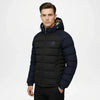 black reversible puffer