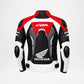 Honda HRC Red Black Motorcycle Leather Jacket
