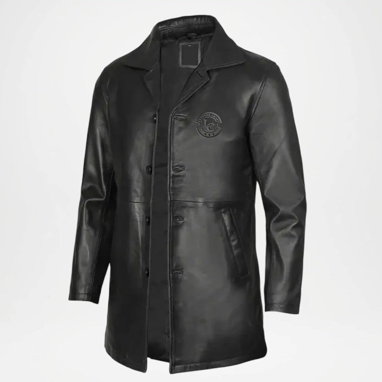 mens car coat leather