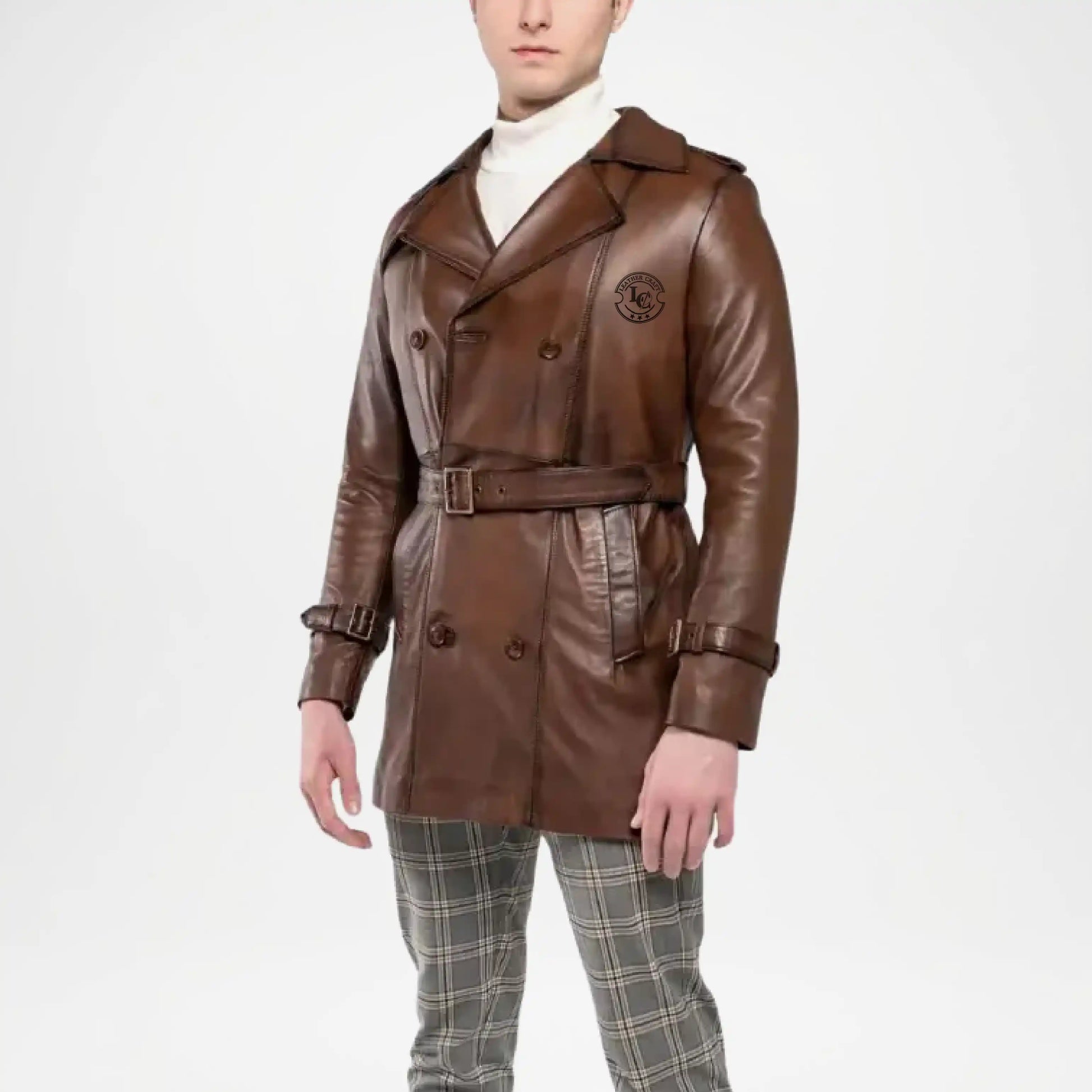 brown wool coat vintage