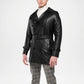 men's waxed leather coat