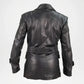 men's distressed leather coat
