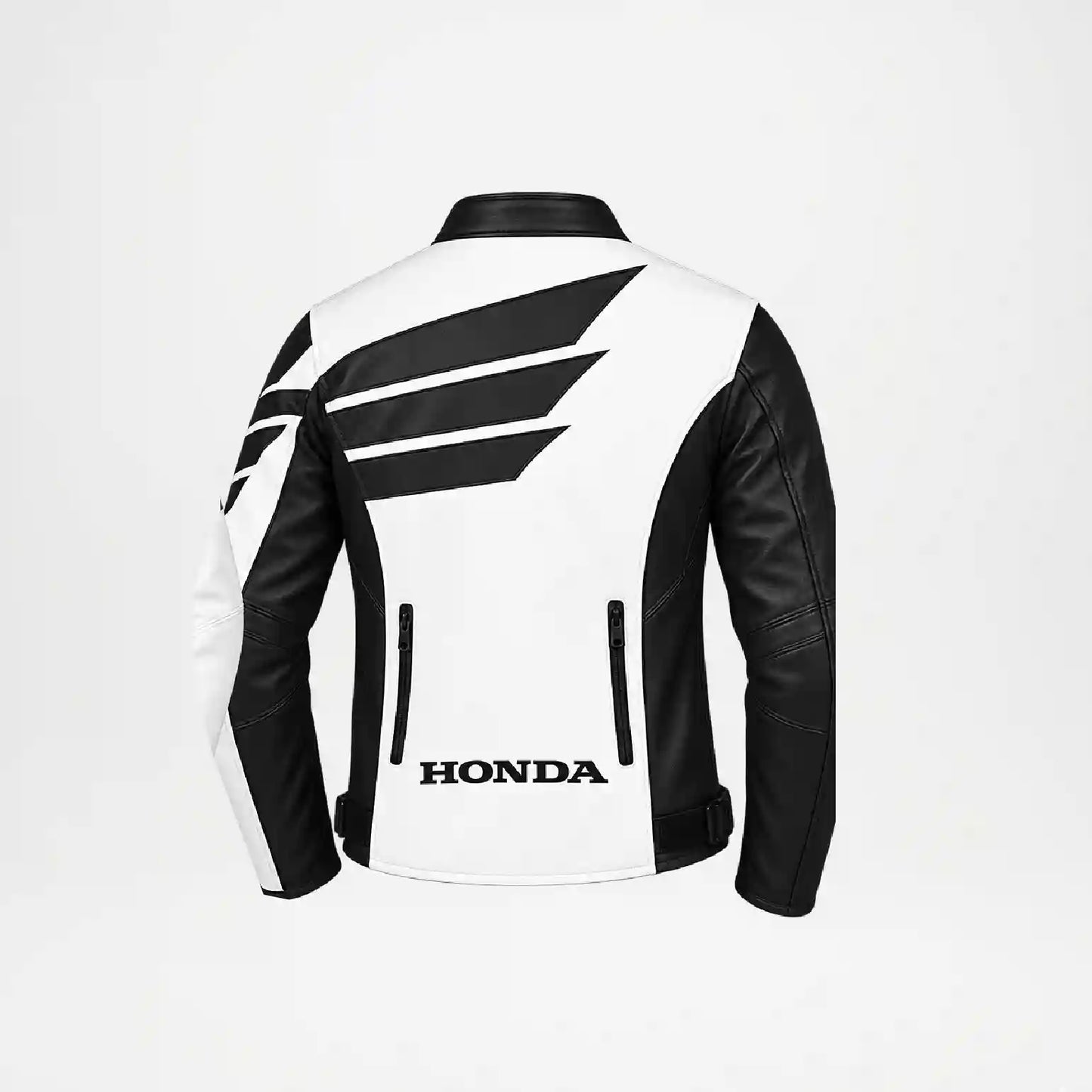 Men's Honda HRC Motorcycle Leather Jacket
