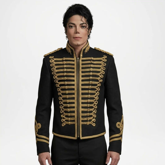 Michael Jackson Black Military Jacket