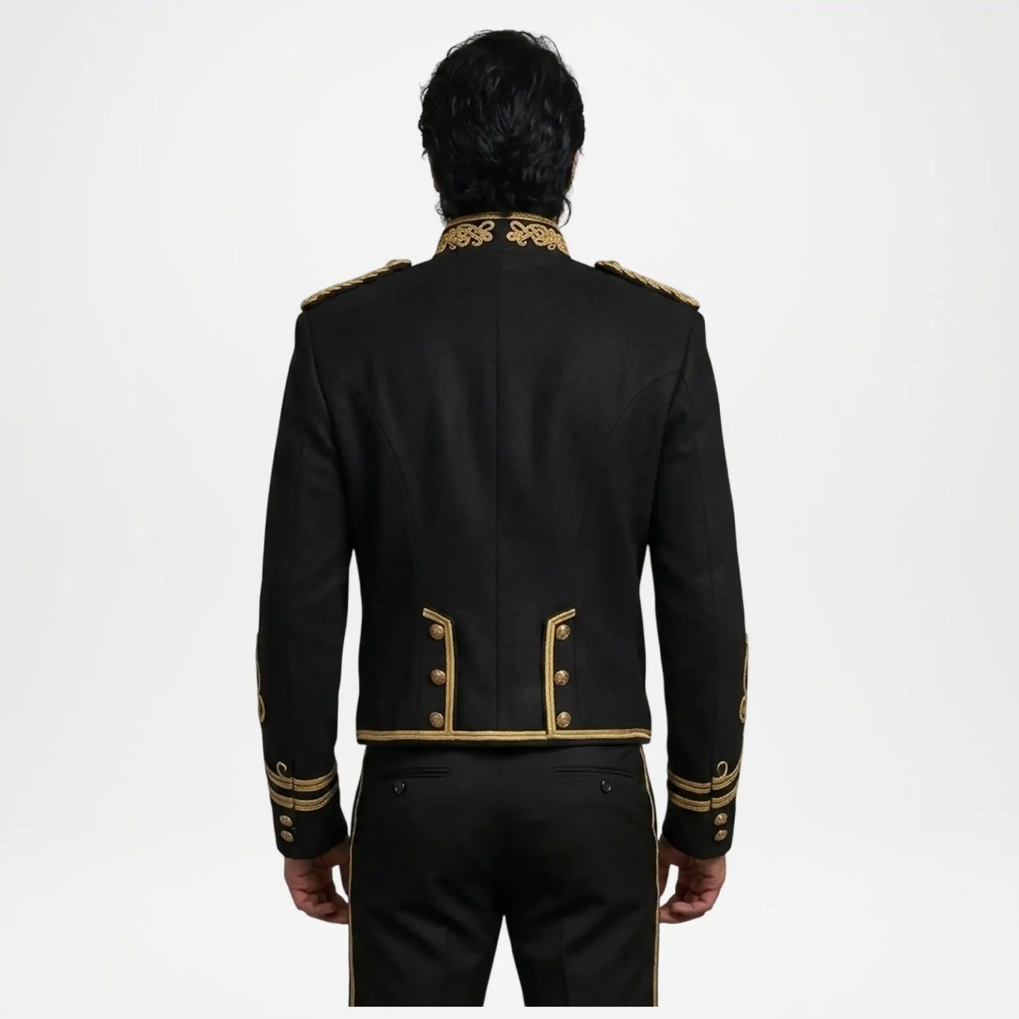 Michael Jackson Black Military Jacket