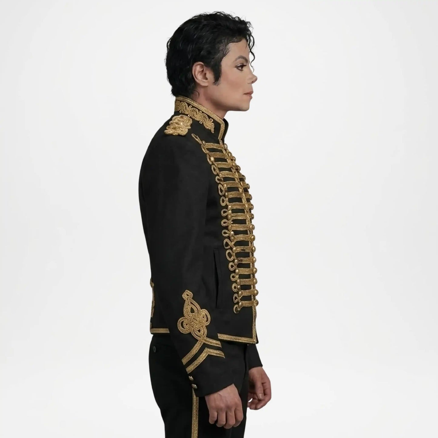 Michael Jackson Black Military Jacket